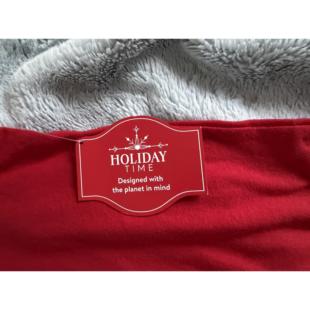 Mens Christmas T-Shirt Holiday Time Red Santa Belt Graphic 3XL Candy Cane Accent - Picture 3 of 4